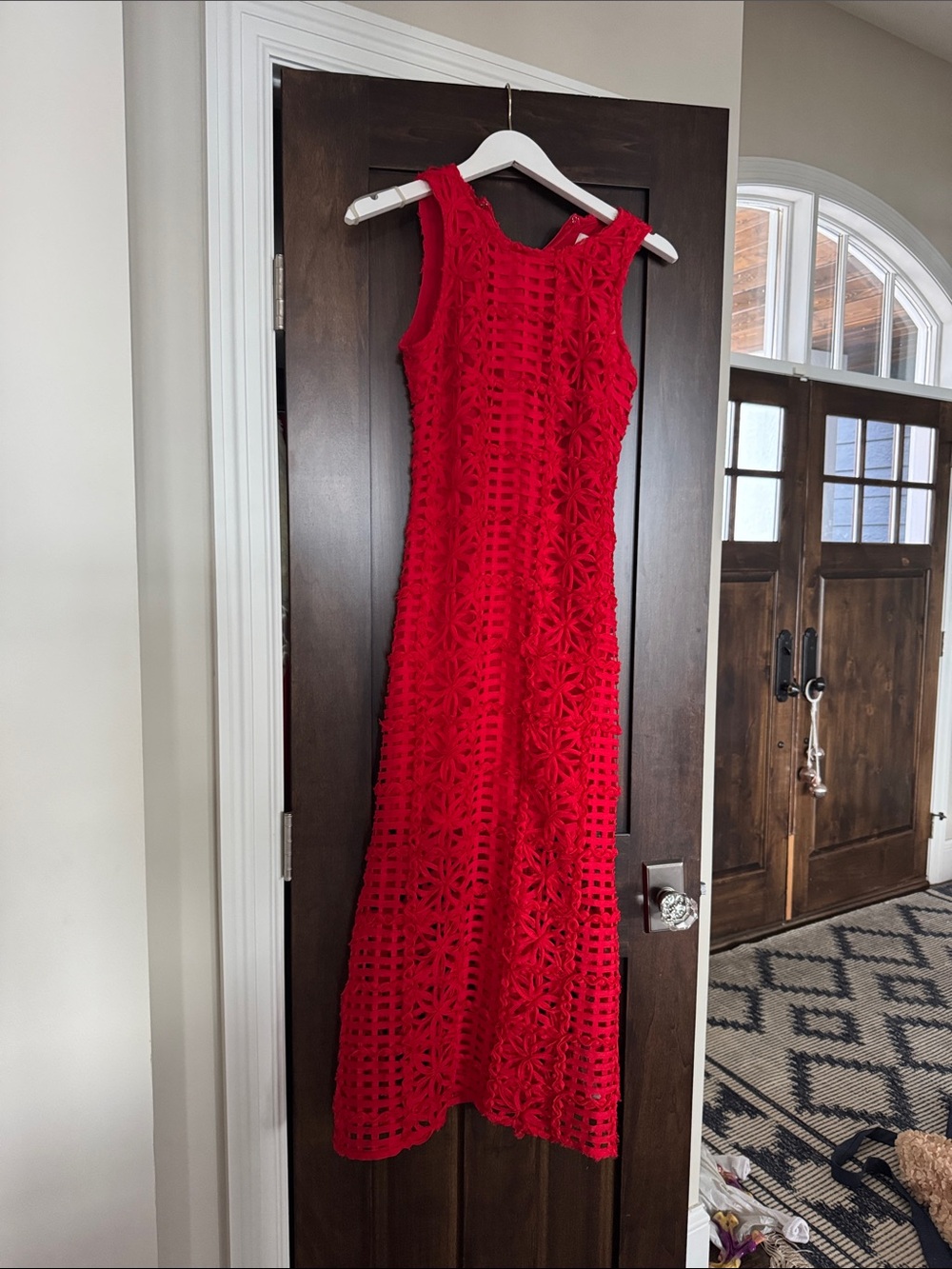 NWT Endless Rose textured maxi dress sz small